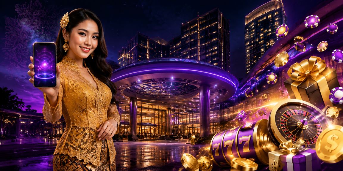 Suasana kasino premium di Genting Highlands dengan paparan aplikasi g2000 dan program VIP